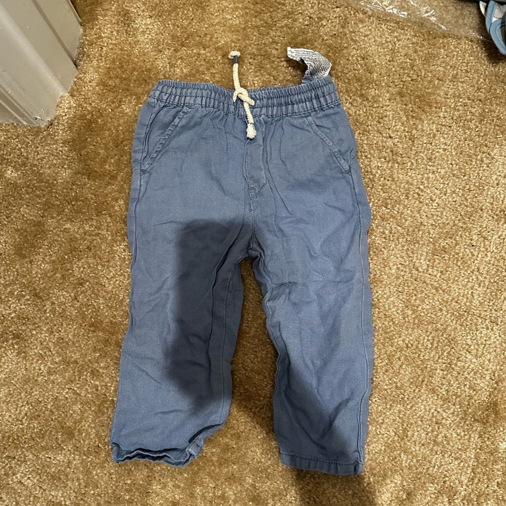 Zara baby linen pants